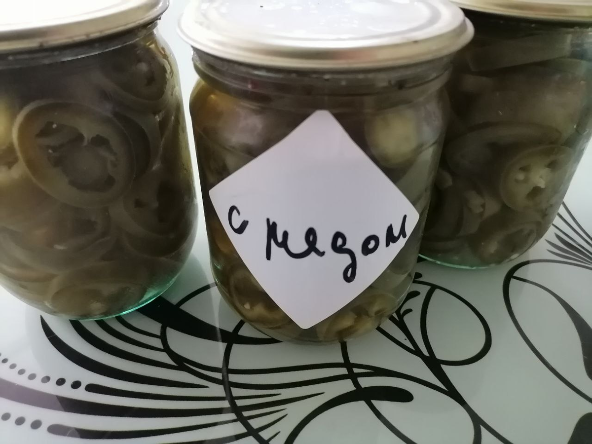 Маринованный Халапеньо с медом, фото автора