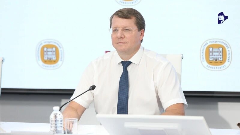    Проектор СтГАУ Игорь Скляров Фото: Дмитрий Ахмадуллин / / ИА «Победа26»