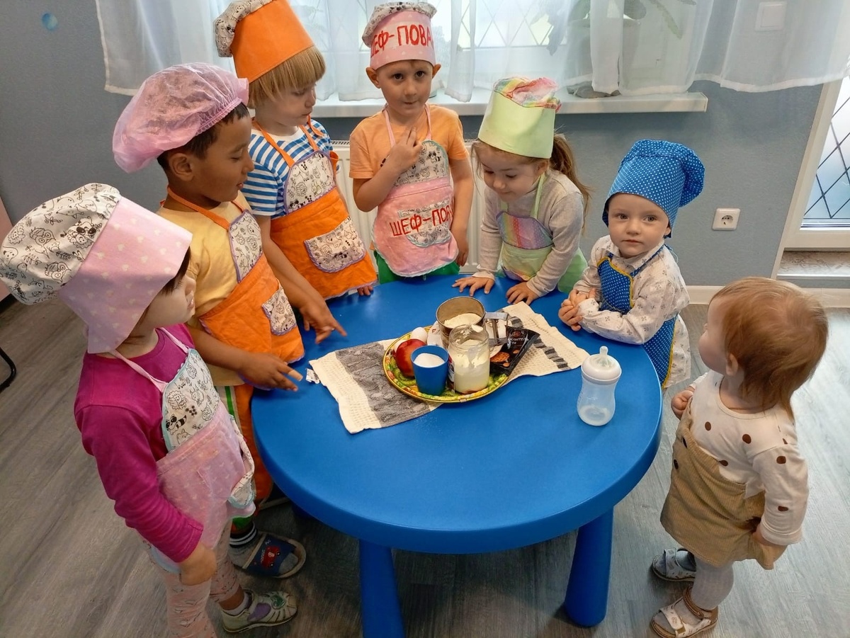 Кулинарные занятия в детском садике