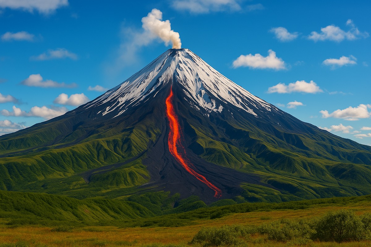 Вулканы Камчатки