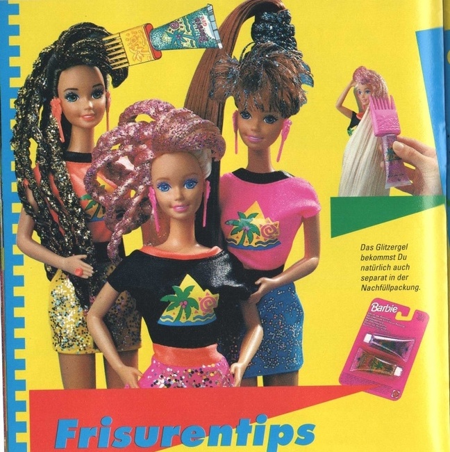 Барби Glitter Hair