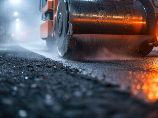    ремонт дорог // фото: Изображение сгенерировано с помощью ИИ Freepik