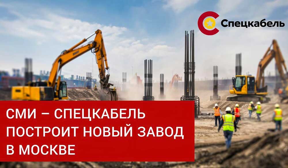 СПЕЦКАБЕЛЬ построит новый завод в Москве