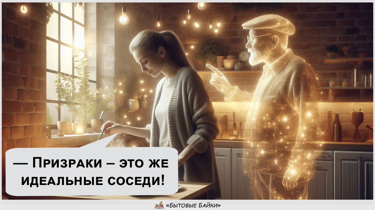 Когда лучший друг – столетний призрак - Рассказ