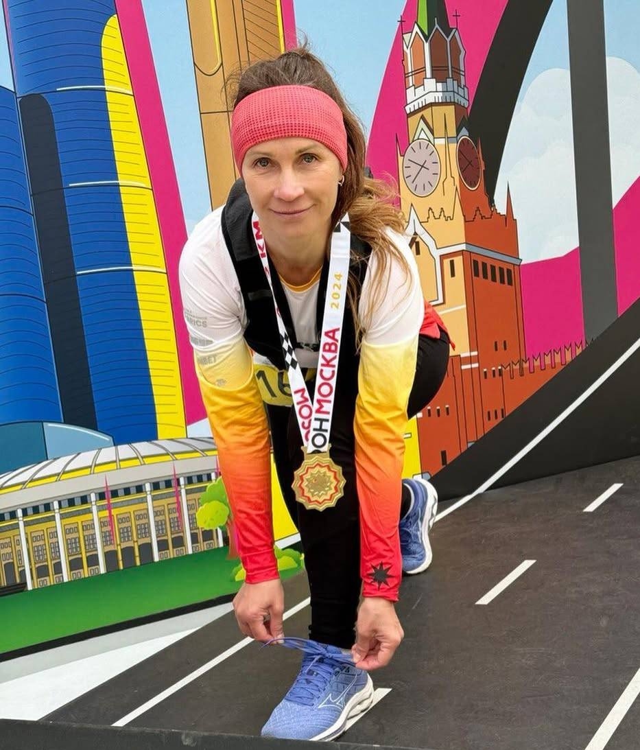    Наталья Наговицына сломала ногу в горахСоцсети Натальи Наговицыной