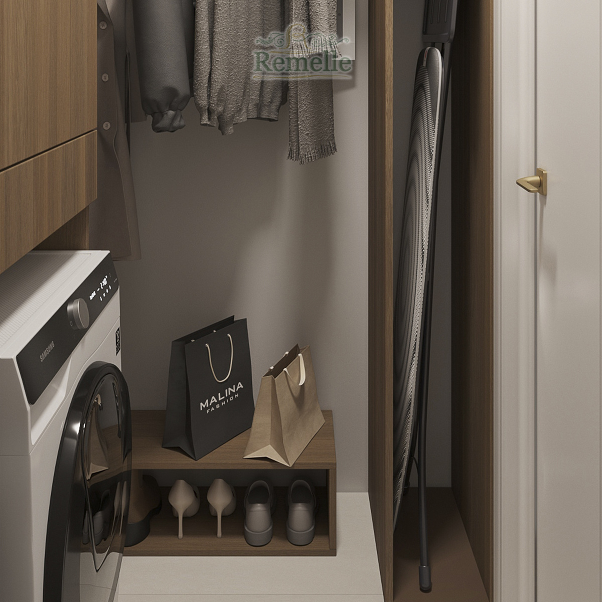 Готова к работе с вашими вещами!