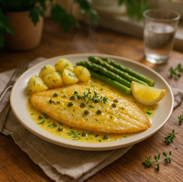 Морской язык в лимонном соусе рецепты от Дарики
