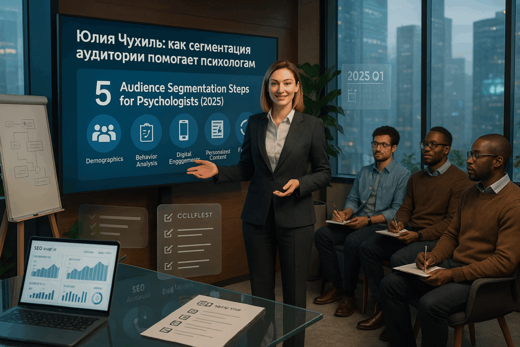    Юлия Чухиль раскрывает: 5 шагов сегментации аудитории для психологов, которые увеличат поток клиентов в 2025 — Эксклюзивная SEO-стратегия + чек-лист Юлия Чухиль