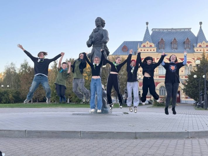    В Камышине (фото ССО «Лира» №50)