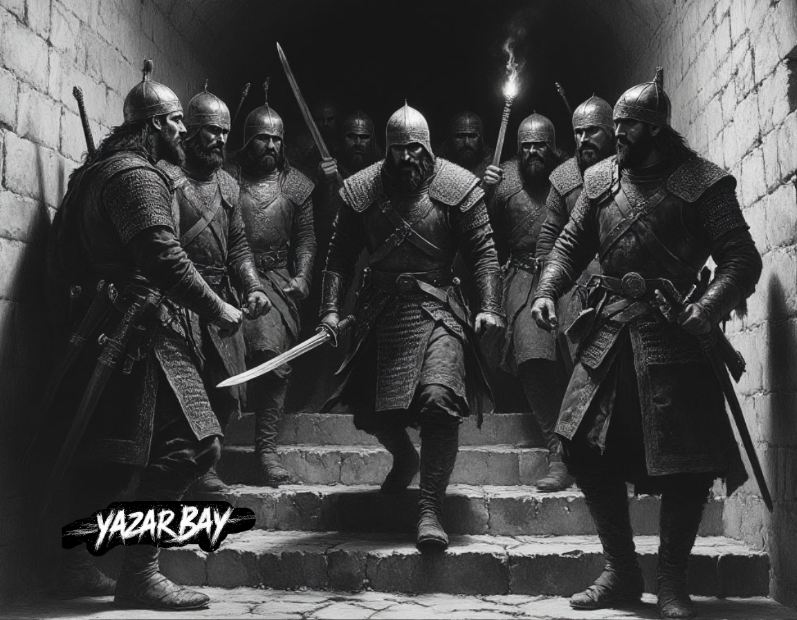 Осман-бей и его элитный отряд спускаются в темные катакомбы под Бурсой, чтобы сразиться с безжалостным ассасином в его собственном логове