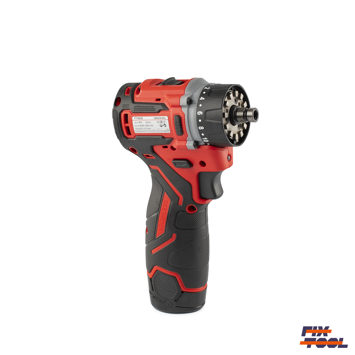 Шуруповерт FELISATTI FT19026 12В с другой стороны