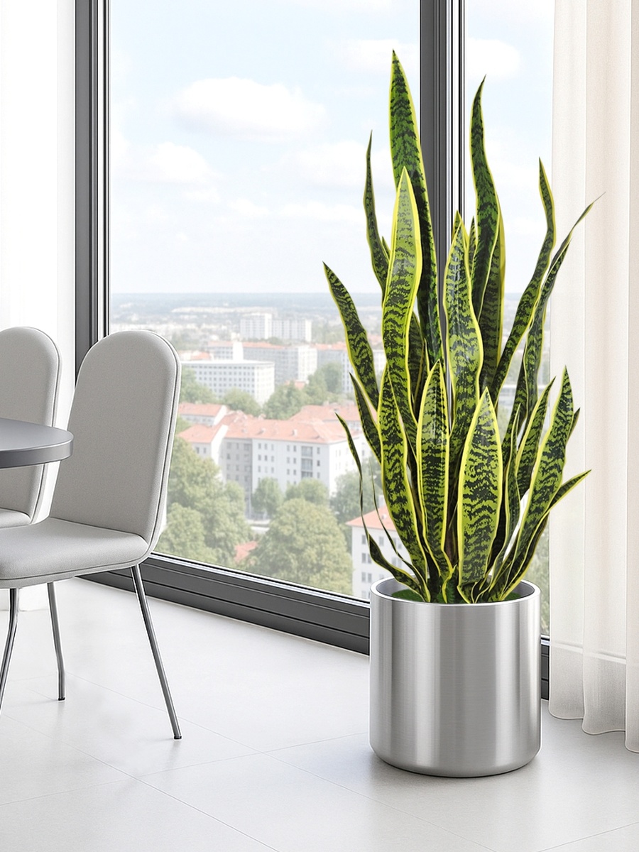 Искусственный Щучий хвост в просторном офисе