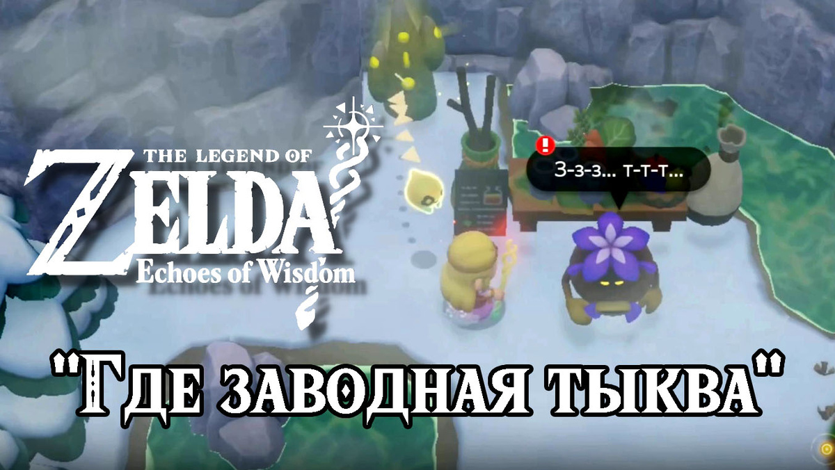 Дополнительное задание "Где заводная тыква" в игре "The Legend of Zelda: Echoes of Wisdom"