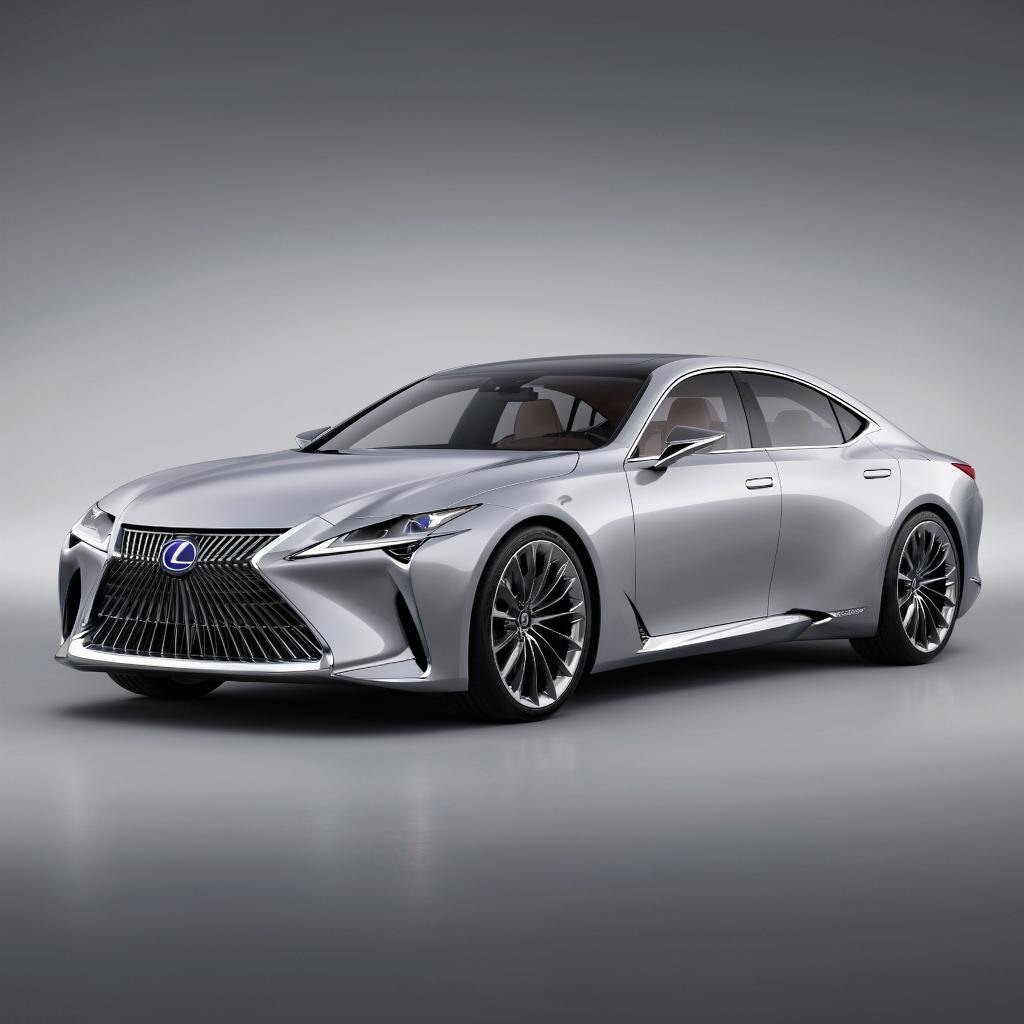 Флагманский седан: Lexus LS 2025