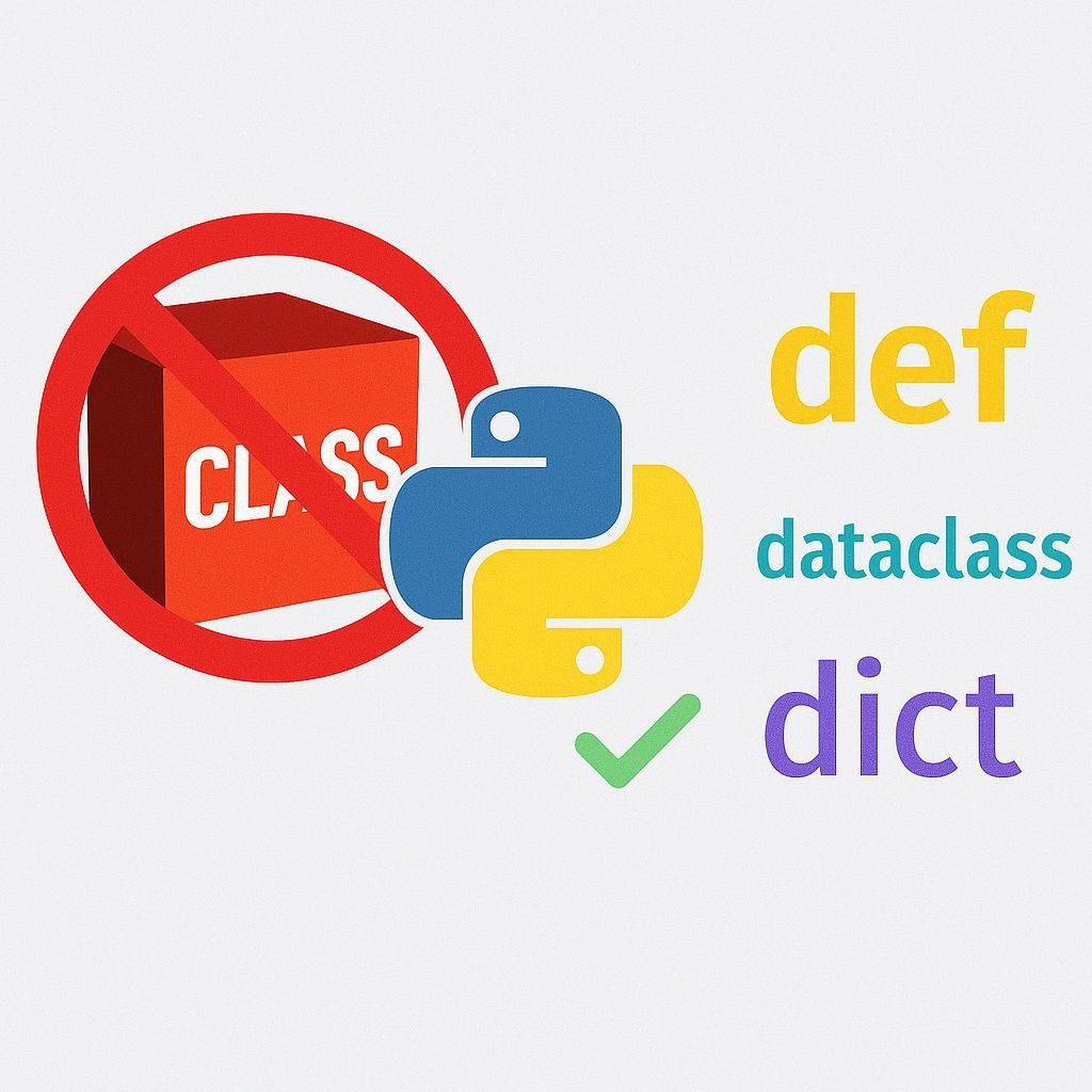 Избегай ООП в Python