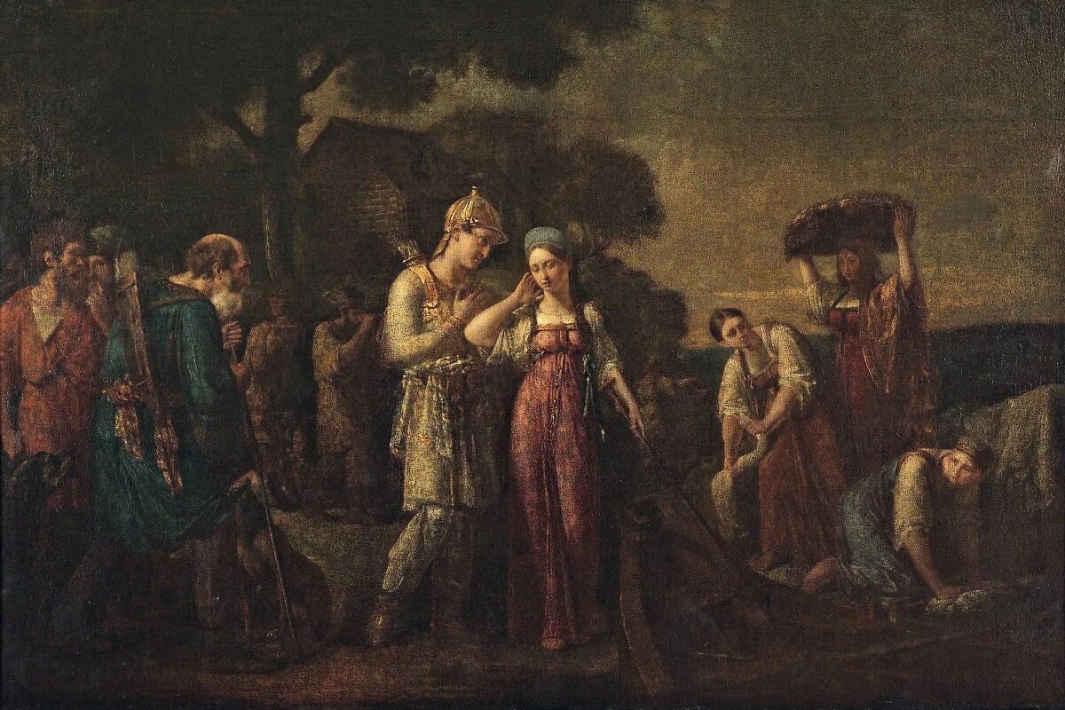 Ярослав Мудрый ввёл в обращение наш первый письменный свод законов — Русскую Правду. Первая встреча князя Игоря с Ольгой. Фото © Wikipedia / Сазонов, Василий Кондратьевич