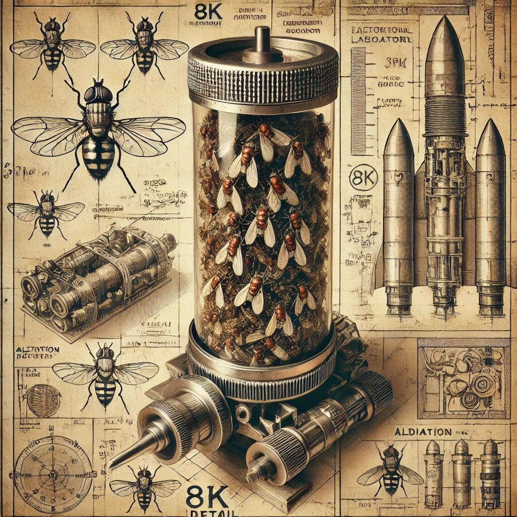 Именно мушки-дрозофилы в 1940-х первыми «пощупали» космос — маленькие герои большой науки