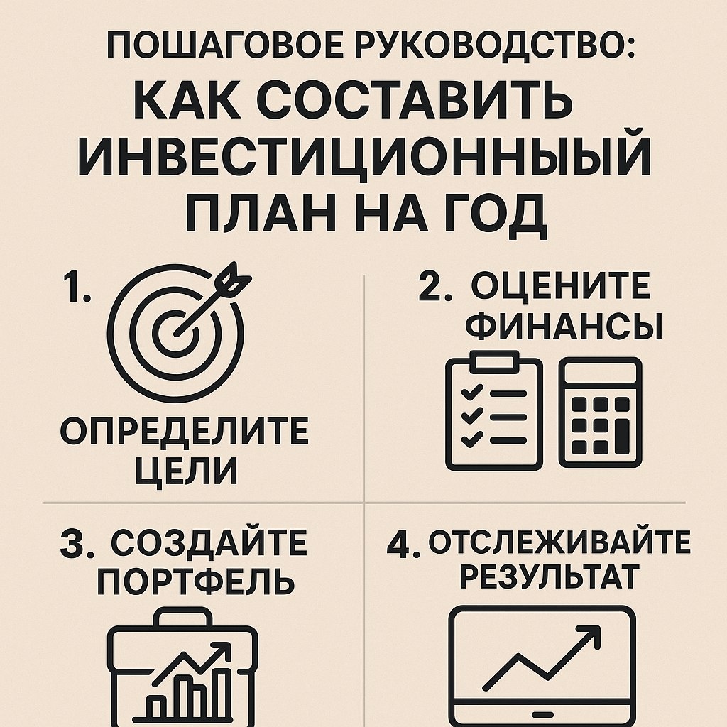 Пошаговое руководство: как составить инвестиционный план на год