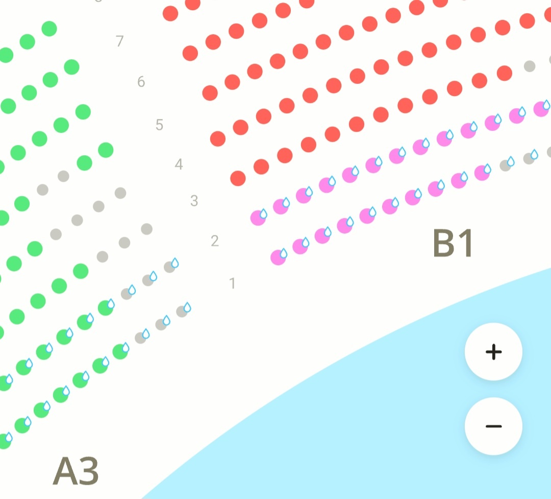 На места, обозначенные каплей, могут попасть брызги.