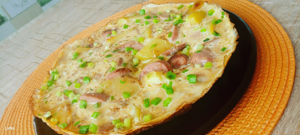 Вот такая аппетитная вкусняшка у нас получилась. 😋