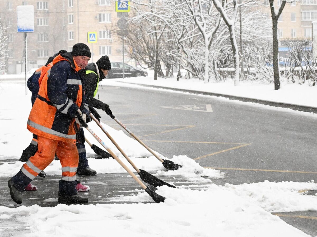    Снег в Москве© РИА Новости / Владимир Федоренко