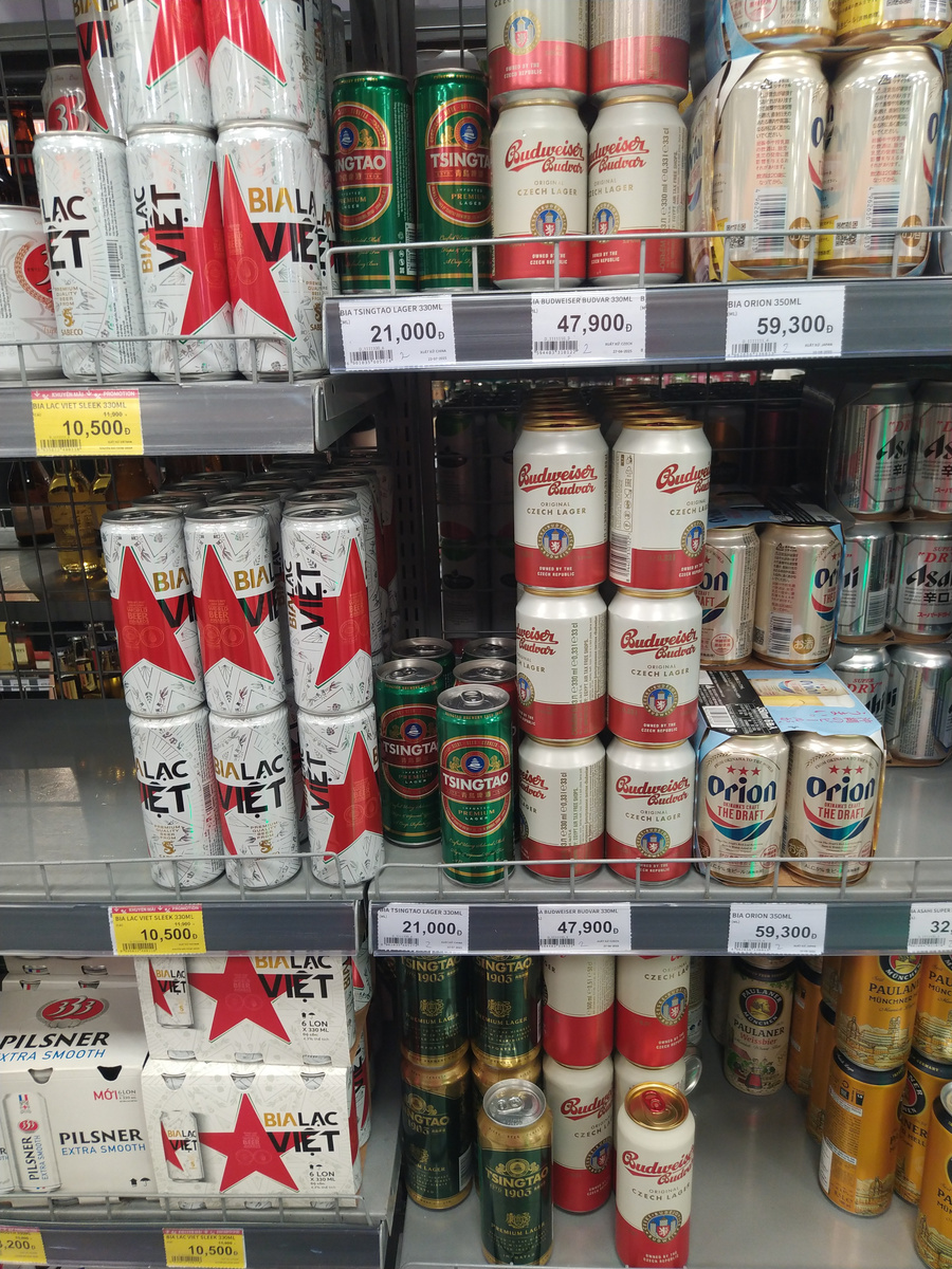 Сколько стоит пиво в Нячанге