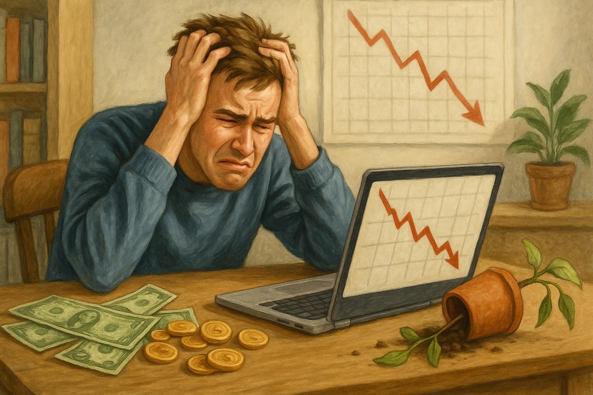 Ошибки новичков в инвестировании