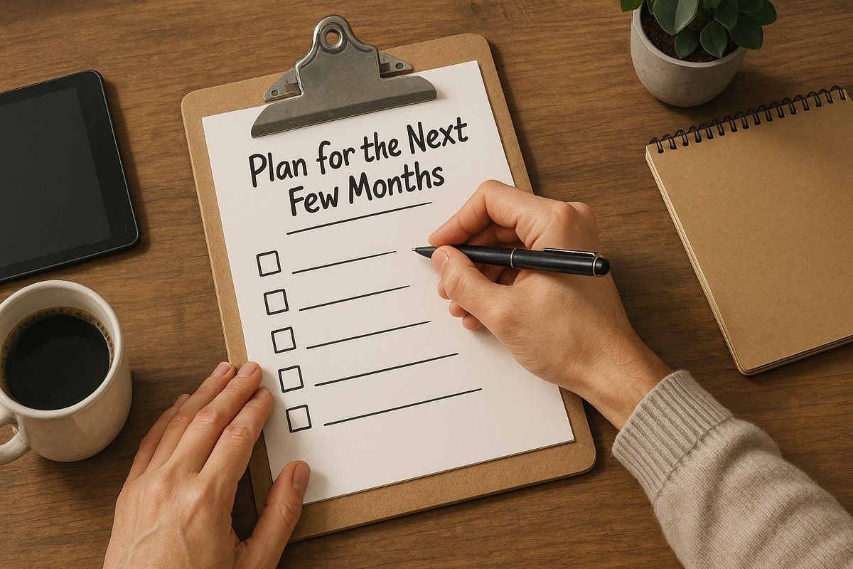 План действий на ближайшие месяцы
