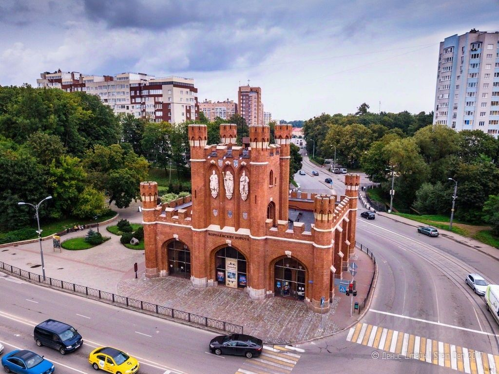 Калининград. Королевские ворота крупным планом