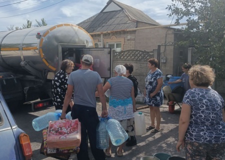    Донецк обеспечен водой менее чем на 5%. Пушилин не умеет считать или специально не говорит правду о ситуации с водой в ДНР?