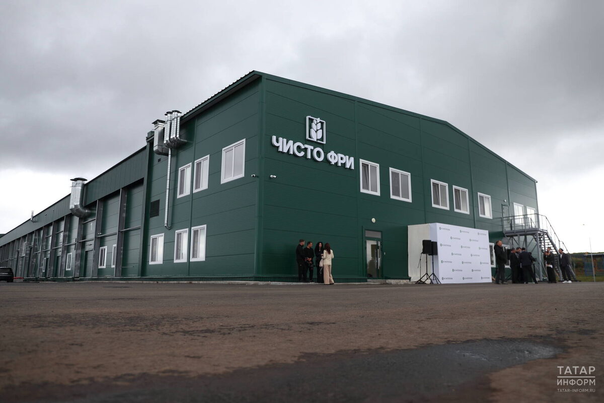 Сегодня в Чистополе прошло официальное открытие завода по производству картофеля фриФото: © Михаил Захаров / «Татар-информ»