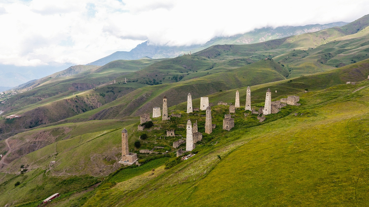 Республика Ингушетия, комплекс боевых башен в селе Ольгети
