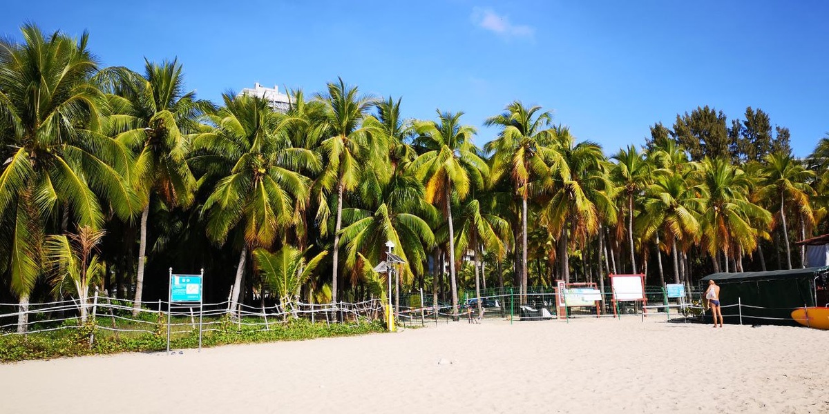 Хайань. Бухта Дадунхай в январе