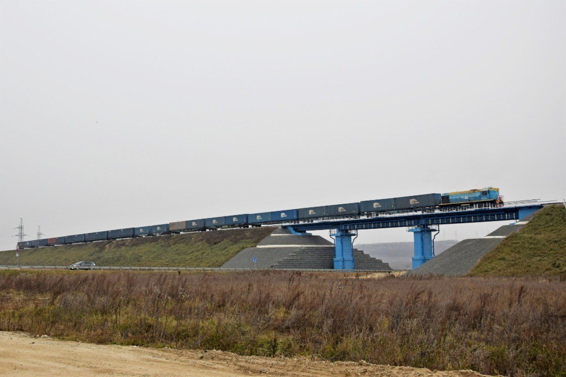 Железнодорожная инфраструктура Амурского ГПЗ. Источник: gazprom.ru