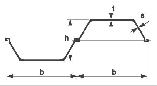 Схема замкового соединения U-профиля