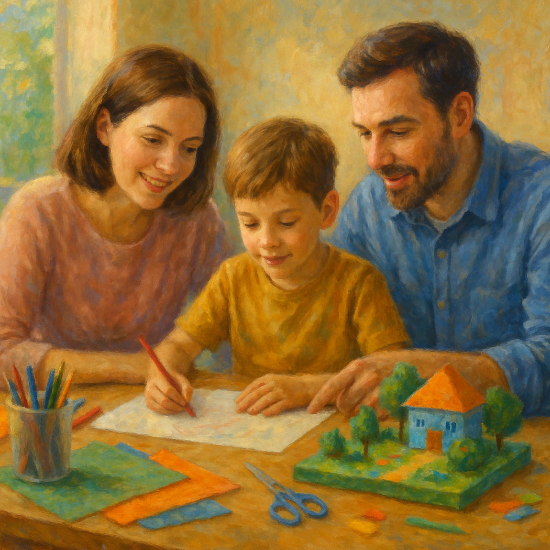 Организация школьных проектов вместе с родителями