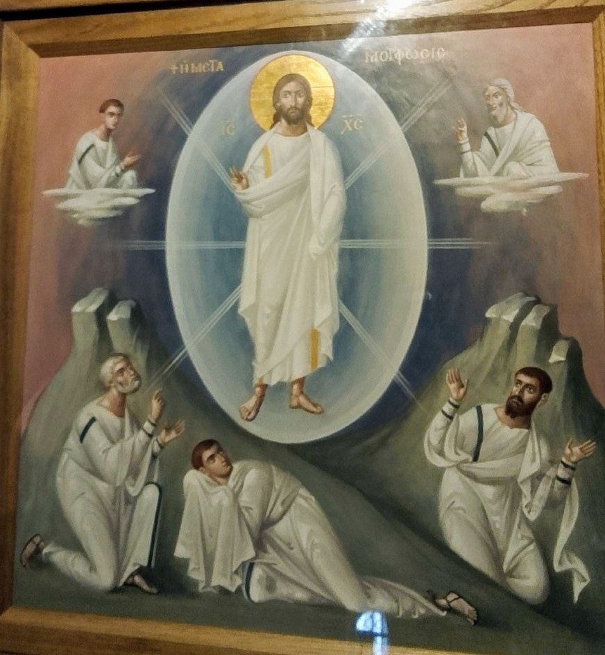 Чудесная Икона Преображения работы архимандрита Зинона из Феодоровского 