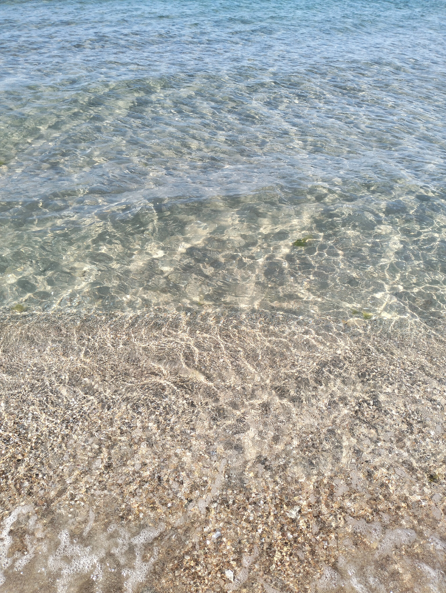 Чистейшая вода и песок