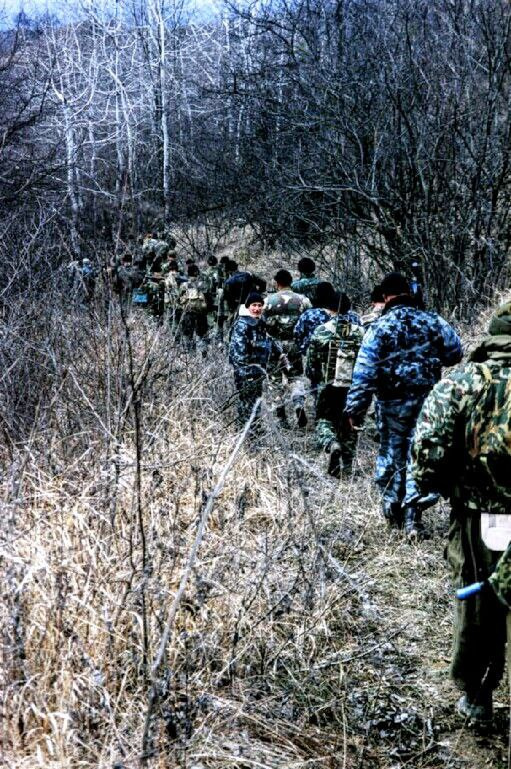 Спецназ МИНЮСТа и разведчики армейского спецназа. Чечня