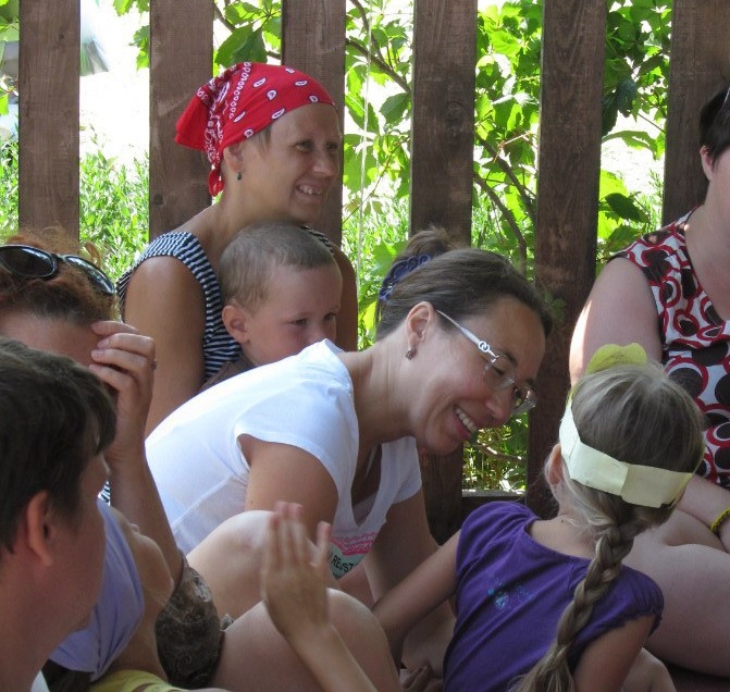 Первый мой лагерь: я среди своих