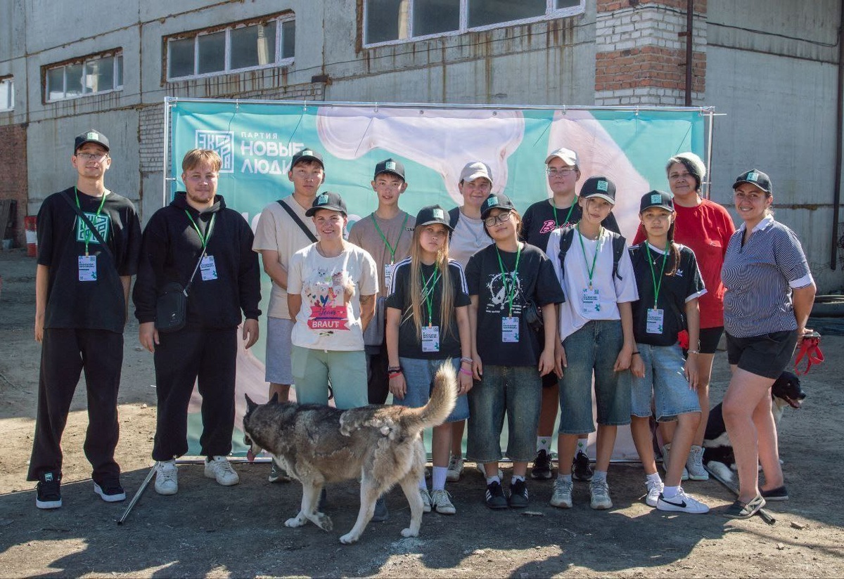 Гости приюта Ананда