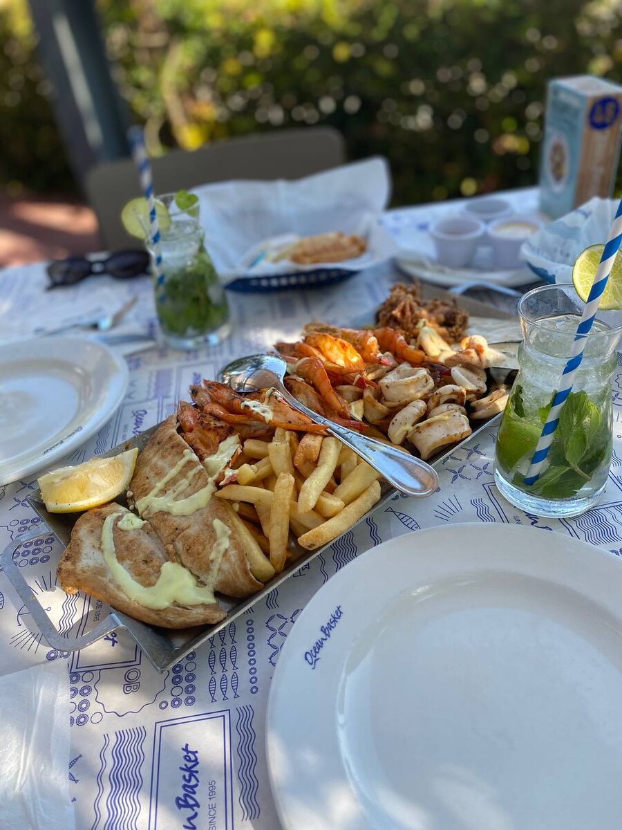 Seafood Platters в Ocean Basket Айя-Напе