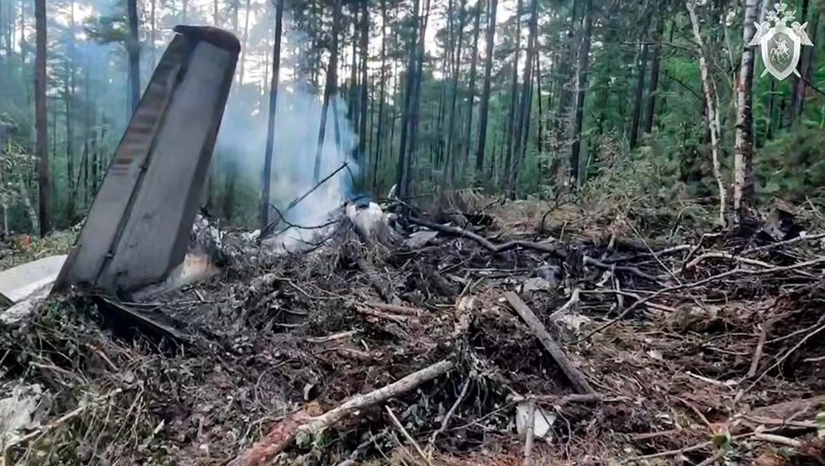    Крушение самолёта авиакомпании "Ангара". Автор фото: СК РФ.