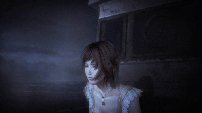 Gif картинка "Рука плывёт на остров Рогэцу"