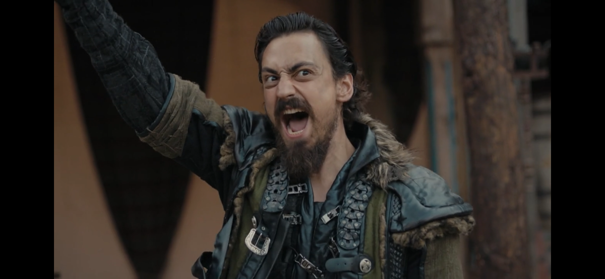 Стоп кадр из сериала «Легенда». Батуга- текин