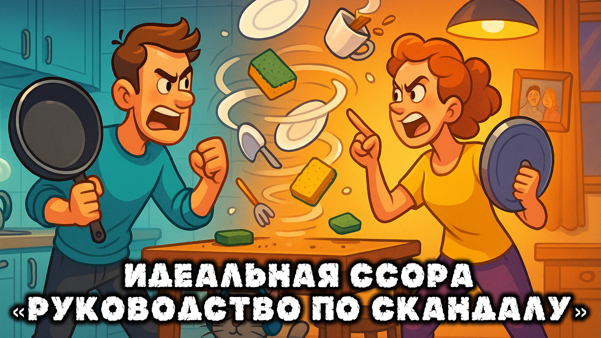 Идеальная Ссора: Как Превратить Мелкое Разногласие в Грандиозный Скандал с Битьем Посуды
