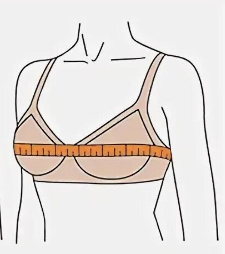 Снятие мерок - обхват груди.