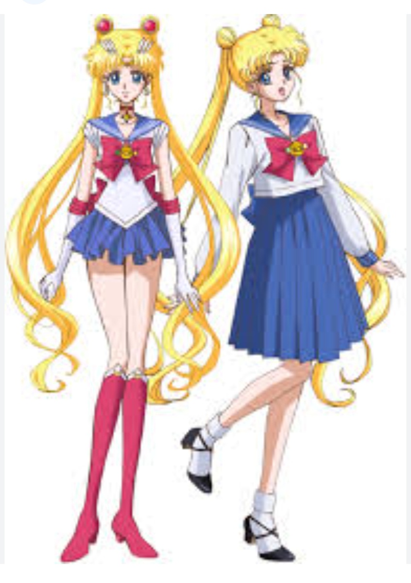 Усаги и Сейлор Мун