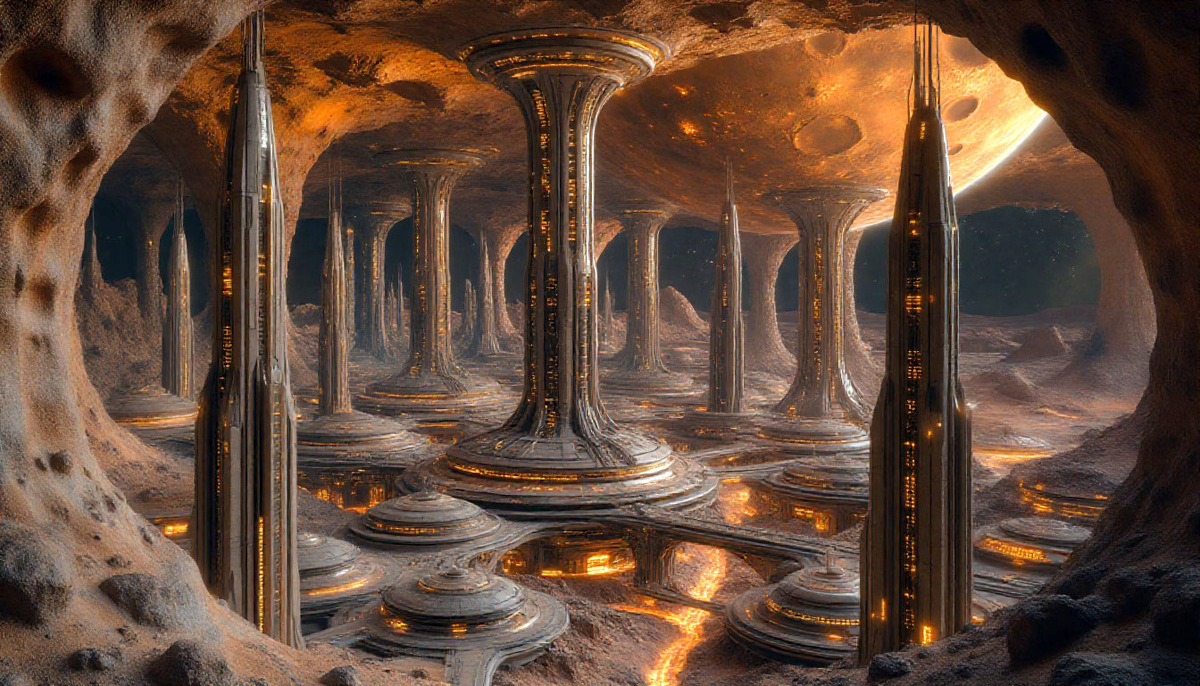 По его словам, на Венере находятся два города – подвижный и подземный.