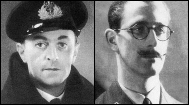 "1. Юэн Монтегю 2. Чарльз Чамли."